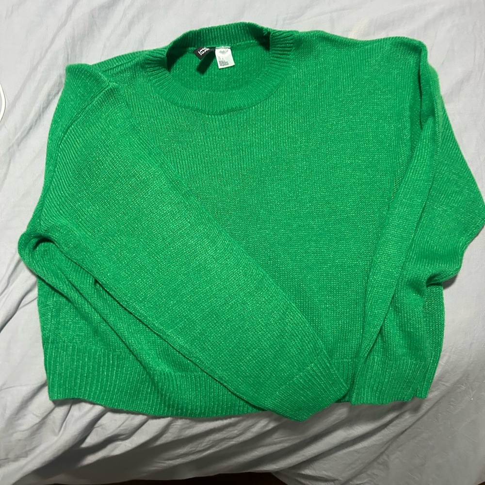 Green sweater